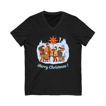 Merry Christmas V-Neck Tee