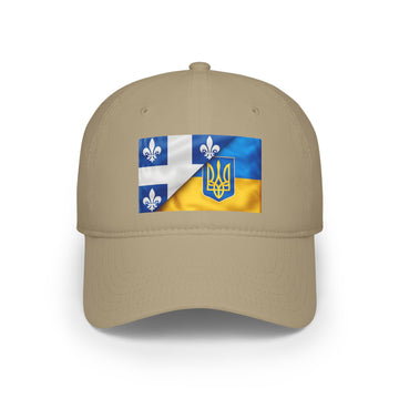 Solidarité: Québec–Ukraine Baseball Hat
