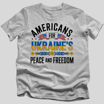 Americans for Ukraine's Peace and Freedom T-Shirt