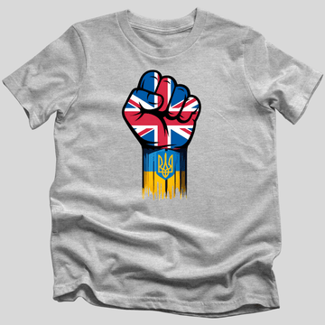 Stronger Together: UK & UKR T-Shirt