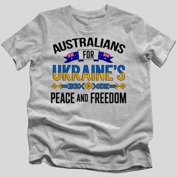 Australians for Ukraine's Peace and Freedom T-Shirt