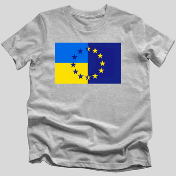 Stronger Together: EU & Ukraine T-Shirt