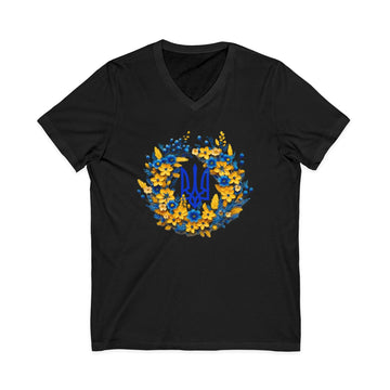 Wreath of Hope V-Neck Tee