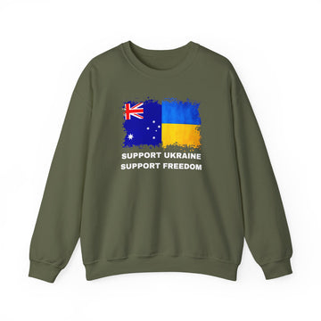 Support Ukraine, Support Freedom (Australia) Sweatshirt