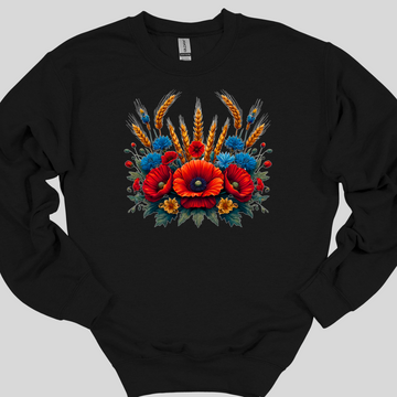 Маки (Poppies) Sweatshirt