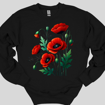 Poppies Sweatshirt