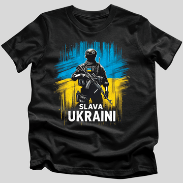 Slava Ukraini: Defender of Ukraine T-Shirt
