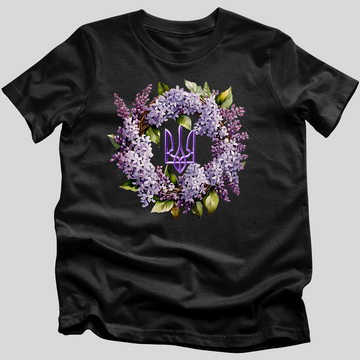 Ukrainian Lilac Wreath T-Shirt