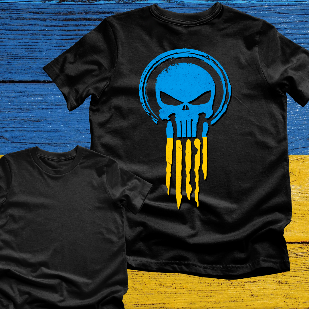 Ukrainian Punisher (back) T-Shirt
