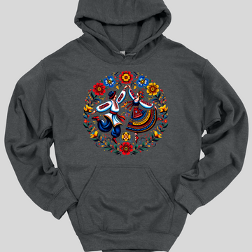 In the Rhythm of Embroidery Hoodie