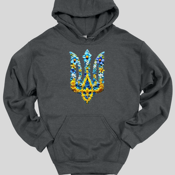 Floral Trident Hoodie