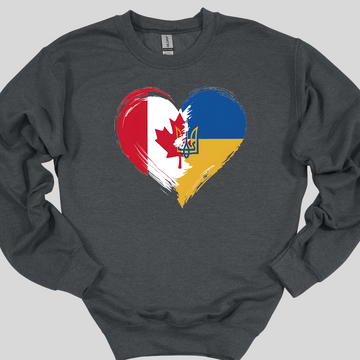 Two Nations, One Heart Sweatshirt