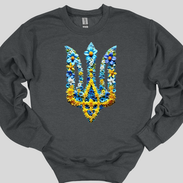 Floral Trident Sweatshirt