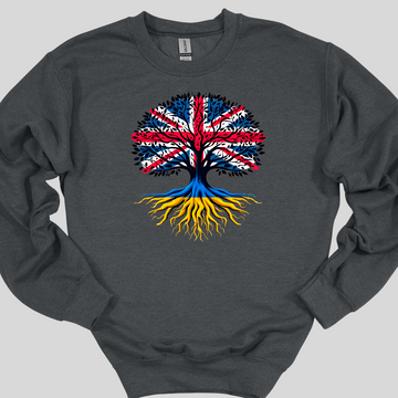 Ukrainian-British Legacy Sweatshirt