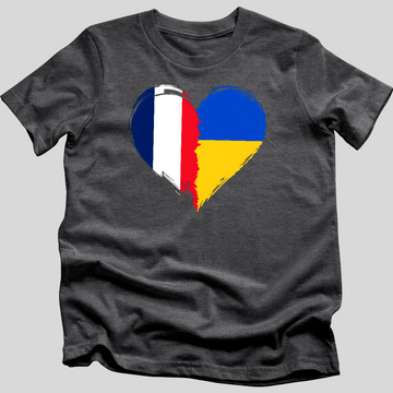 Two Nations, One Heart (France) T-Shirt