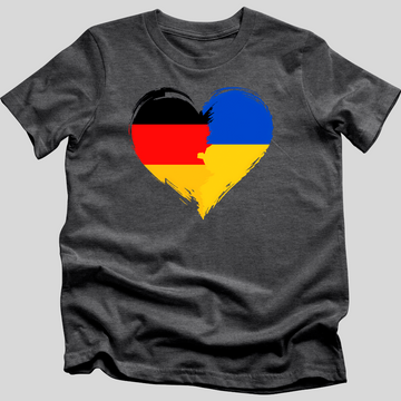 Two Nations, One Heart (Germany) T-Shirt