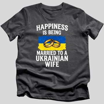 Married to a Ukrainian Wife T-Shirt