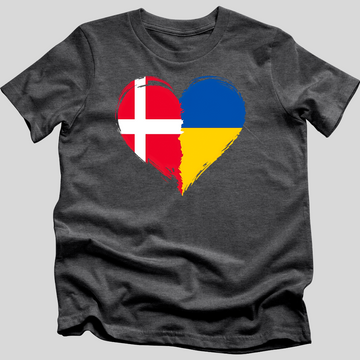 Two Nations, One Heart (Denmark) T-Shirt