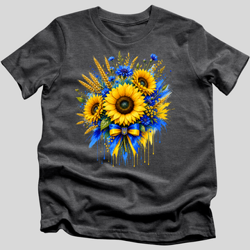 Dripping Gold & Blue T-Shirt