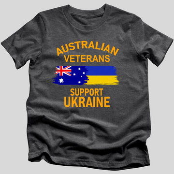 Australian Veterans Support Ukraine T-Shirt