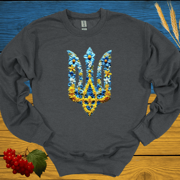 Floral Trident Sweatshirt
