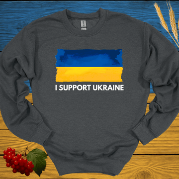 I Support Ukraine Sweatshirt