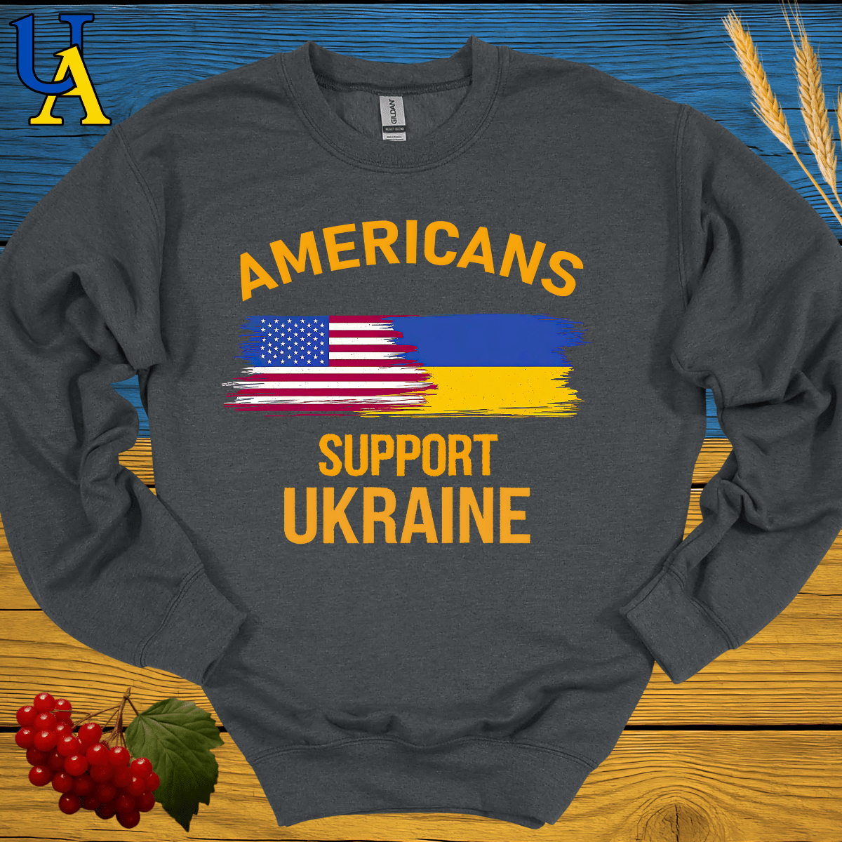 Americans Support Ukraine Sweatshirt