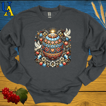 Pysanka of Peace and Unity Sweatshirt
