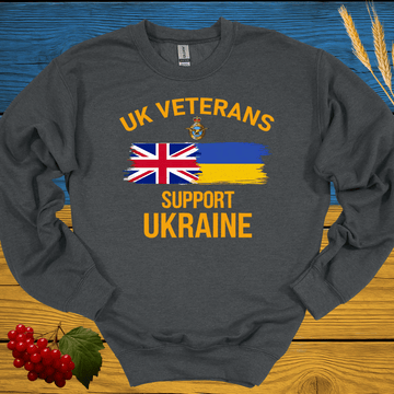 UK Veterans Support Ukraine Sweatshirt