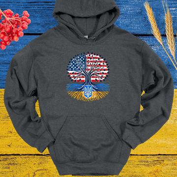 Nations United: Ukraine & USA Hoodie