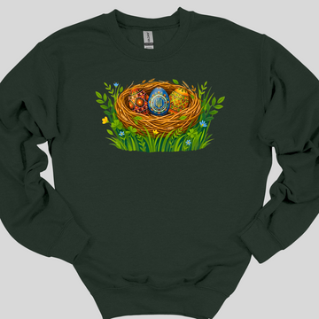 Ukrainian Easter Nest Sweatshirt