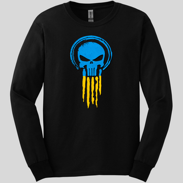 Ukrainian Punisher Long Sleeve Tee
