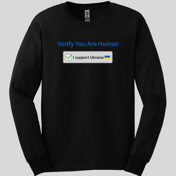 Verify You're Human Long Sleeve Tee
