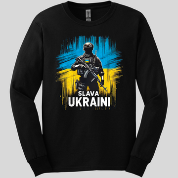 Fight Like A Ukrainian Long Sleeve Tee
