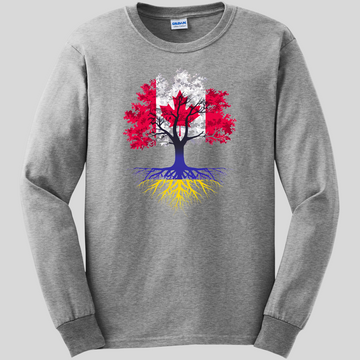 Ukrainian-Canadian Heritage Long Sleeve Tee