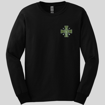 Ukraine Military Cross Long Sleeve Tee