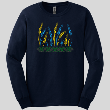 Wheat of Ukraine Long Sleeve Tee