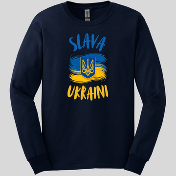 Slava Ukraini Spirit Long Sleeve Tee