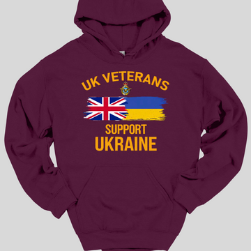 UK Veterans Support Ukraine Hoodie