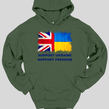 Support Ukraine Support Freedom (UK) Hoodie