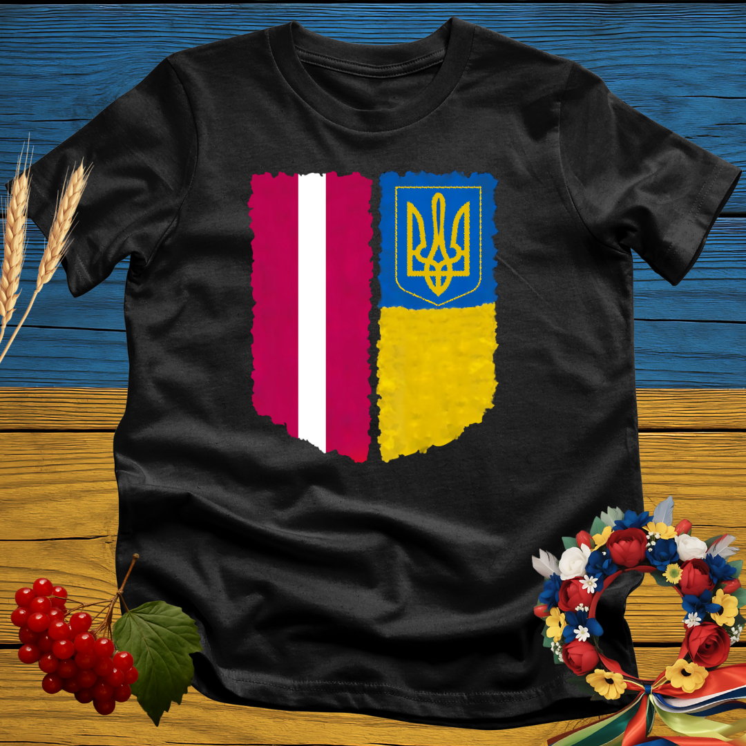 Flags of Unity (Latvia) T-Shirt