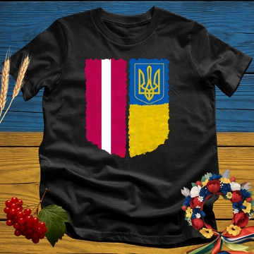 Flags of Unity (Latvia) T-Shirt