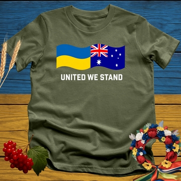 United We Stand: Ukraine & Australia T-Shirt