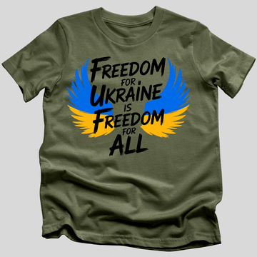Freedom for Ukraine Is Freedom for All T-Shirt