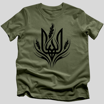 Tryzub and Wheat T-Shirt