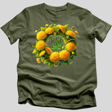 Dandelion Spring Wreath T-Shirt
