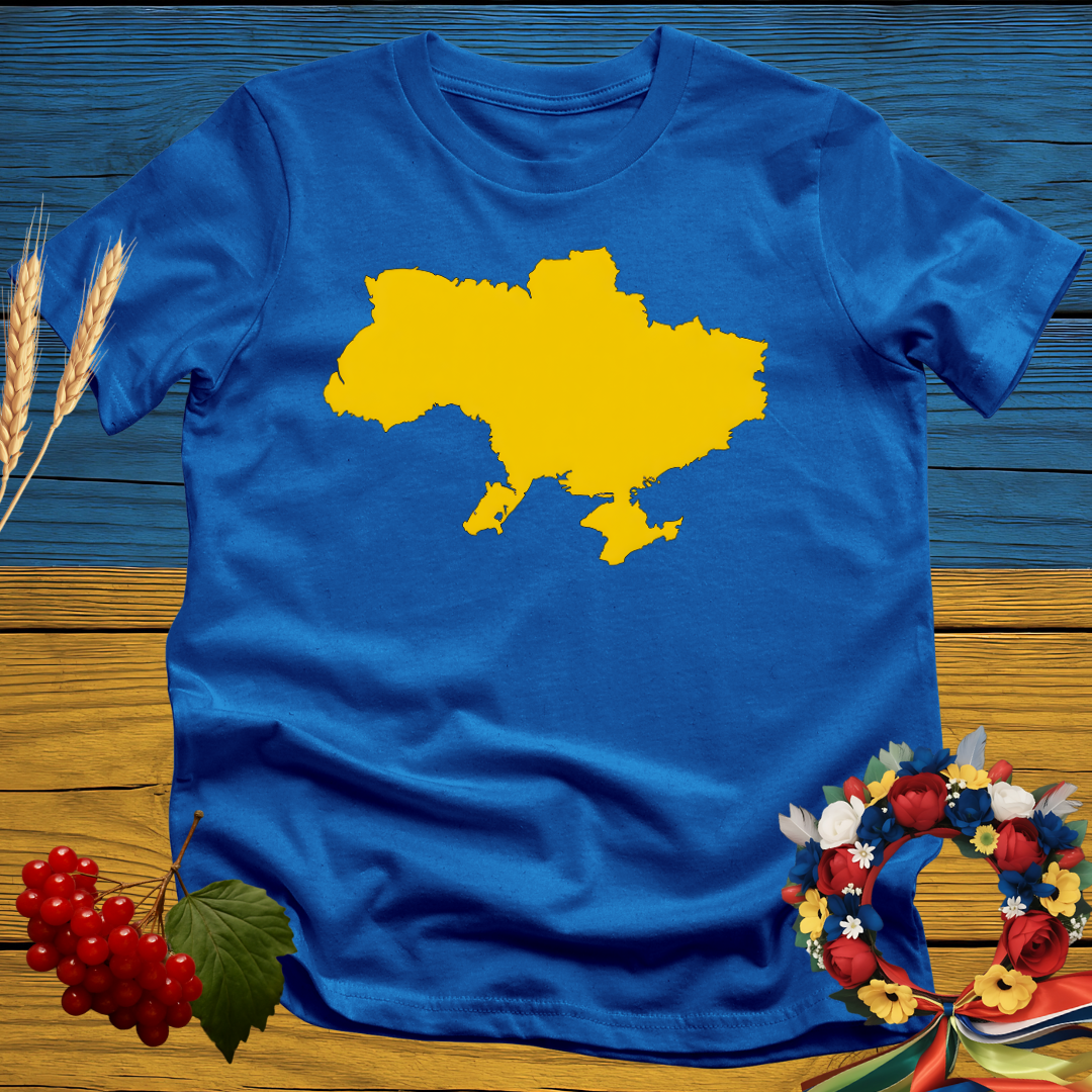 Map of Ukraine T-Shirt