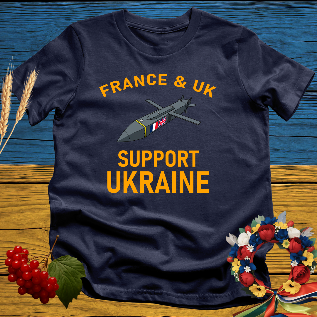 France & UK Support Ukraine T-Shirt