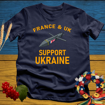 France & UK Support Ukraine T-Shirt
