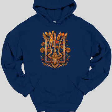 Autumn Tryzub Hoodie